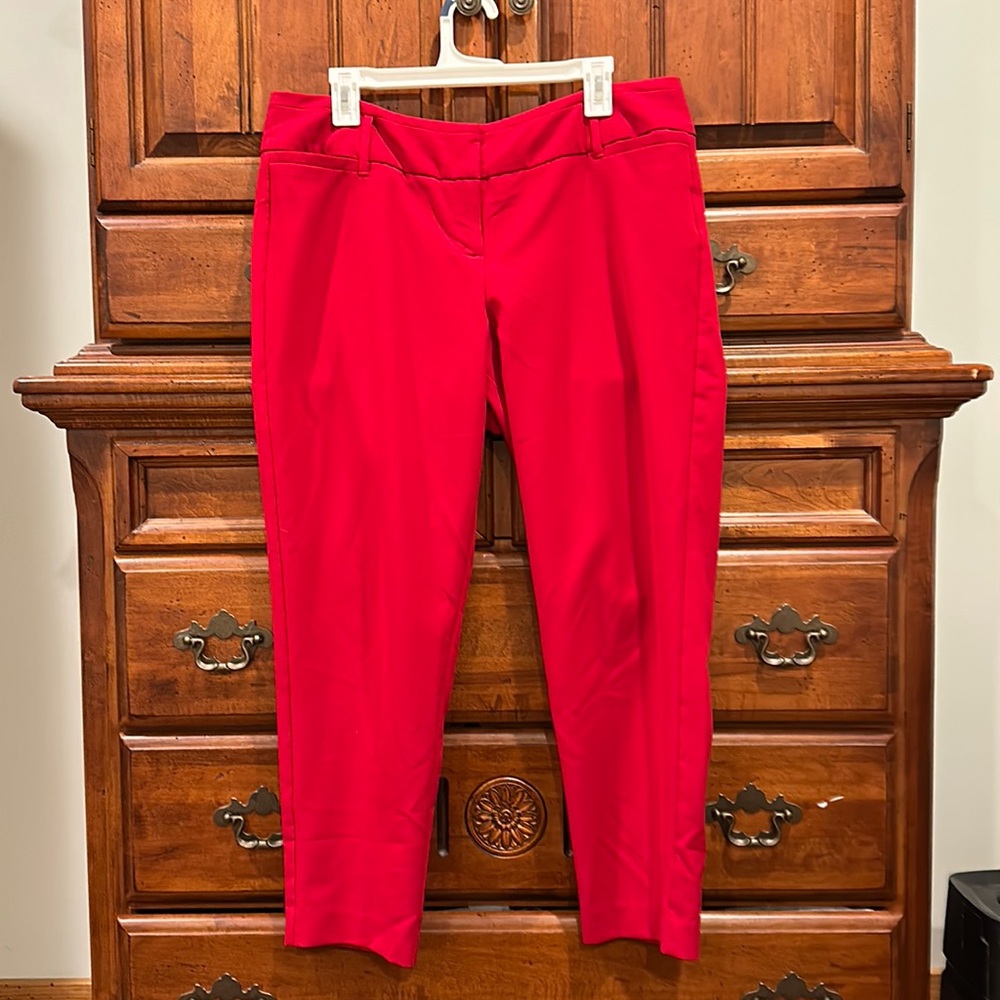 Worthington Petite 14P size 14 petite red pants